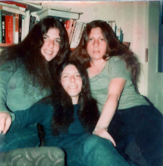 Dorothy Katz's three daughters, Laura, Denise and Anne, 1966