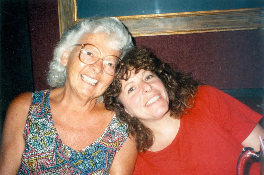 Dorothy Katz with Laura, circa 1998